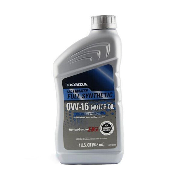 

Моторное масло Honda Ultimate Full Synthetic 0W-16 0.946 л (08798-9062)