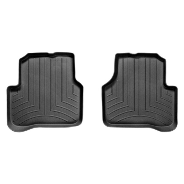 

Коврики в салон для Volkswagen Passat B6/B7 2008-14 с бортиком задние черные 441672