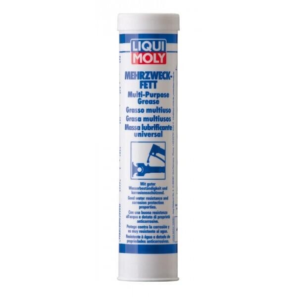

Смазка для подшипников и карданных крестовин Liqui Moly Mehrzweckfett 0,4л