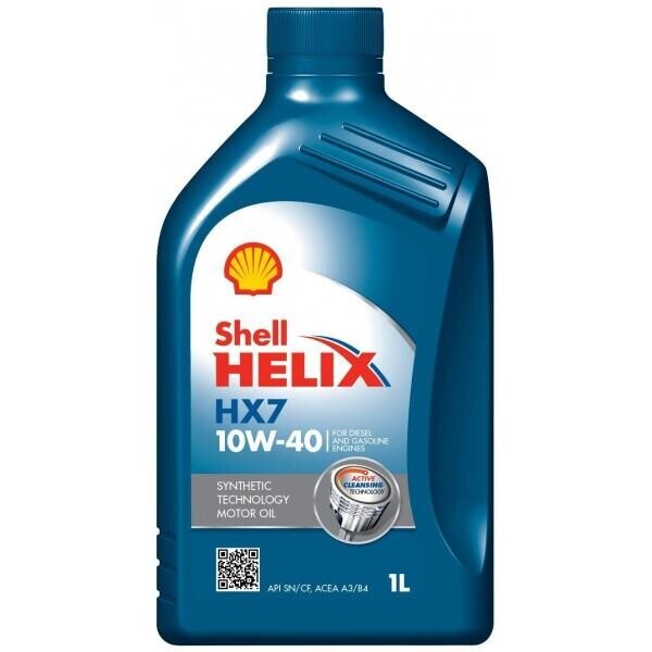 

Моторное масло Shell Helix HX7 10W-40 1л