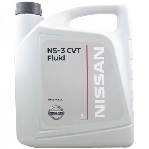 

Трансмиссионное масло Nissan CVT NS-3 5 л (KE909-99943)
