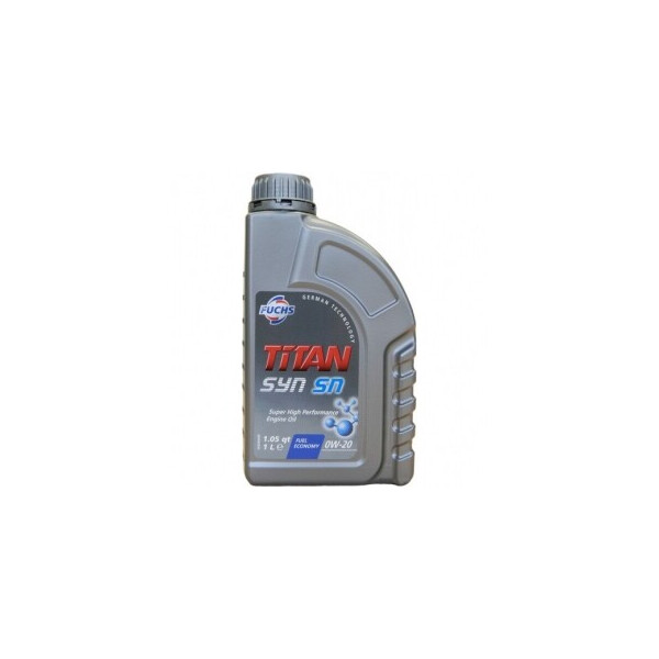 

Моторное масло Fuchs TITAN SYN SN 0W-20 1л