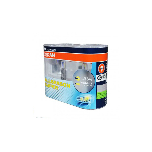 

Автолампа OSRAM 64150ALS All Season Super H1 55W 12V P14.5S 10X2 HardDuopet