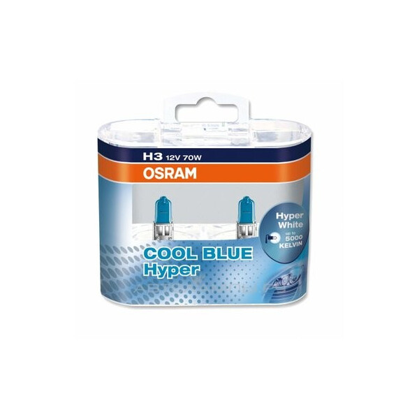 

Автолампа OSRAM 62151CBH Cool Blue Hyper H3 55W 12V PK22S 10X2 HardDuopet