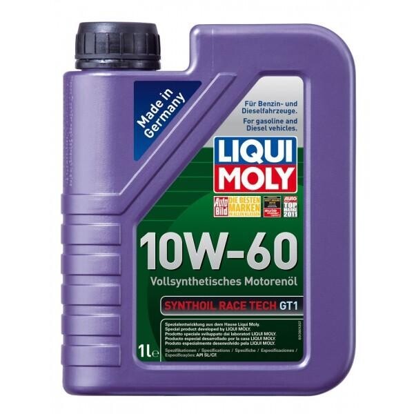 

Моторное масло Liqui Moly Synthoil Race Tech GT1 10W-60 1л