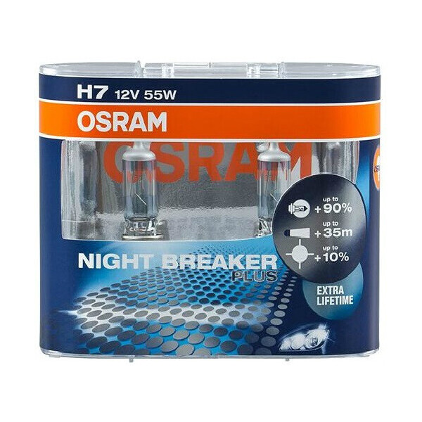 

Автолампа OSRAM 64210NBP H7 55W 12V PX26D 10X2 HardDuopet