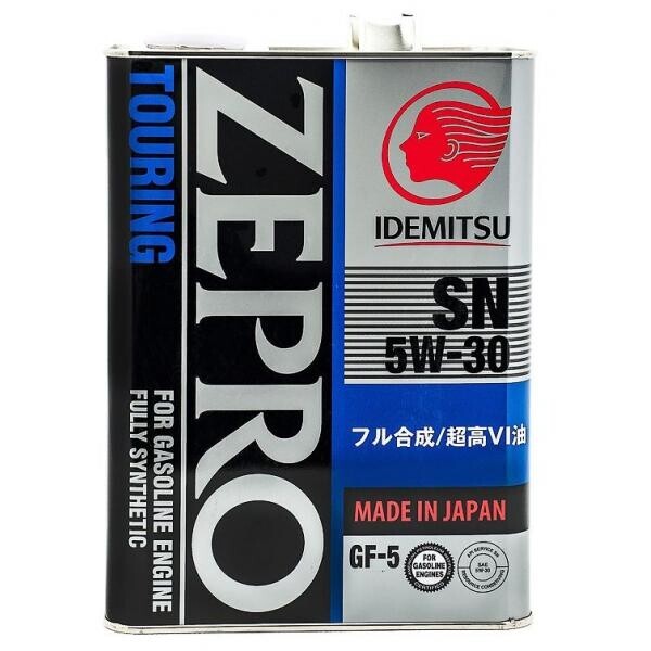 

Моторное масло Idemitsu Zepro Touring 5W-30 4 л