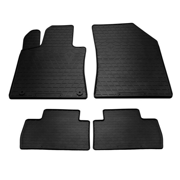

Коврики в салон для Peugeot 508 18- (design 2016) with plastic clips CP2 (4 шт)