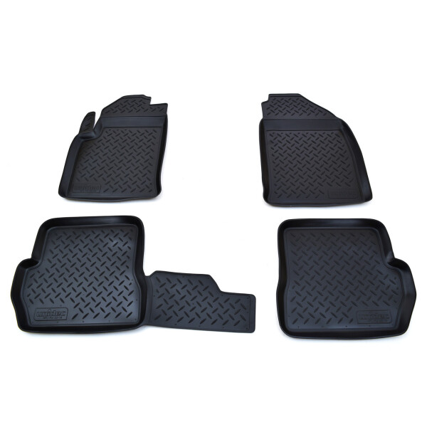 

Коврики в салон для Ford Fusion (JU2) (02-08)\ Ford Fiesta (JH1/JD3) (02-08) п/у NPL-Po-22-19