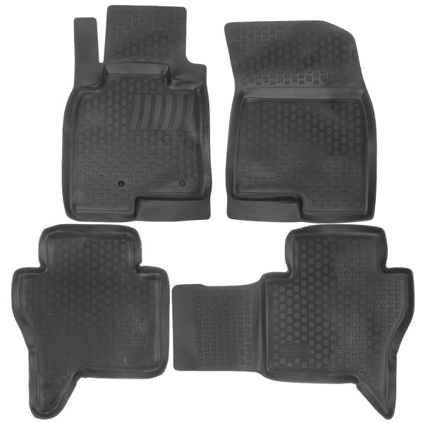 

Коврики в салон для Mitsubishi Pajero IV 5 dr.(07-) полиуретановые 208040201