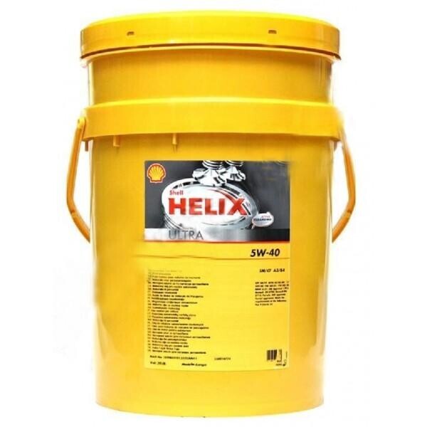 

Моторное масло Shell Helix Ultra 5W-40 20л