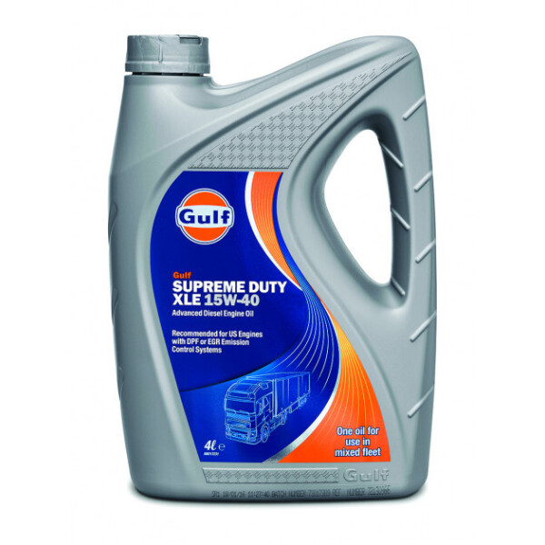 

Моторное масло Gulf Supreme Duty XLE 15W-40 4 л (153325GU01)