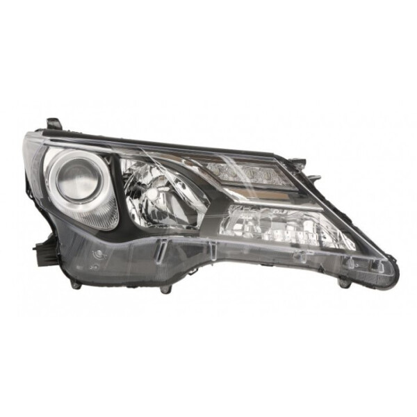 

Фара правая штатная Toyota RAV4 IV (CA40, дорестайл) 2012 - 2015, электр., D4S+HB3+WY21W+LED, (Depo, 212-11W1R-LEHM2) - шт.
