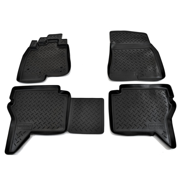 

Коврики в салон для Mitsubishi Pajero IV (06-) (полиур., компл - 4шт) NPL-Po-59-48