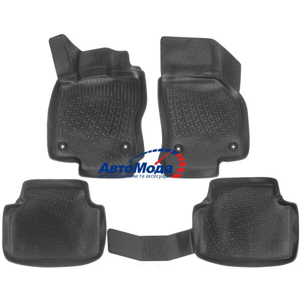 

Коврики в салон для Volkswagen Passat B8 (14-) полиуретановые 201011201