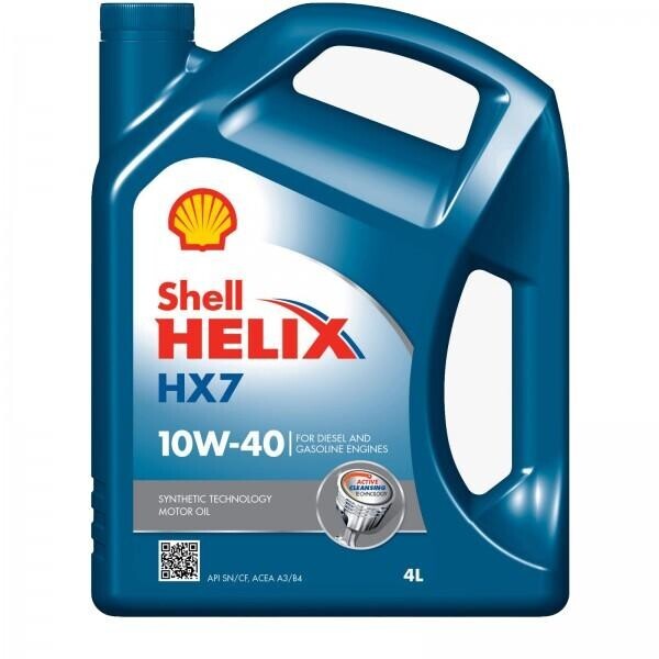 

Моторное масло Shell Helix HX7 10W-40 4л