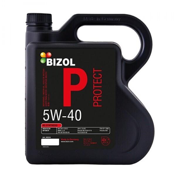 

Моторное масло BIZOL Protect 5W-40 4л
