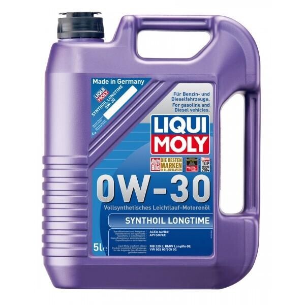 

Моторное масло Liqui Moly Synthoil Longtime 0W-30 5л