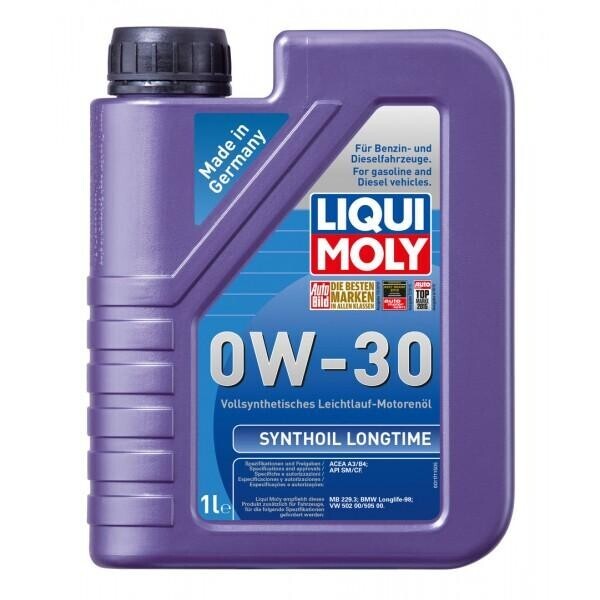 

Моторное масло Liqui Moly Synthoil Longtime 0W-30 1л
