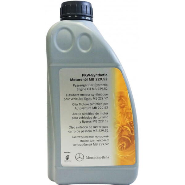 

Моторное масло Mercedes-Benz Engine Oil MB 229.52 5W-30 1 л (A0019893701BRD6)