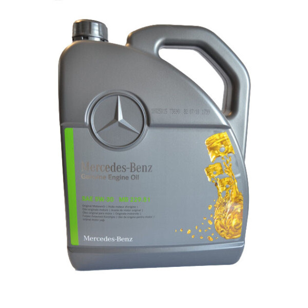 

Моторное масло Mercedes-Benz Engine Oil MB 229.51 5W-30 5 л (A0009899701BAA4)