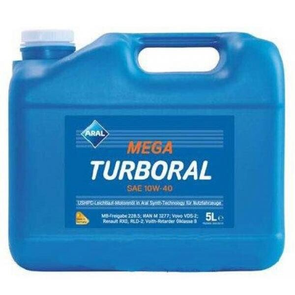 

Моторное масло Aral MegaTurboral 10W-40 20л.