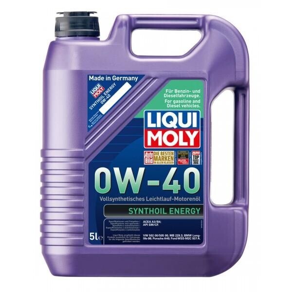 

Моторное масло Liqui Moly Synthoil Energy 0W-40 5л