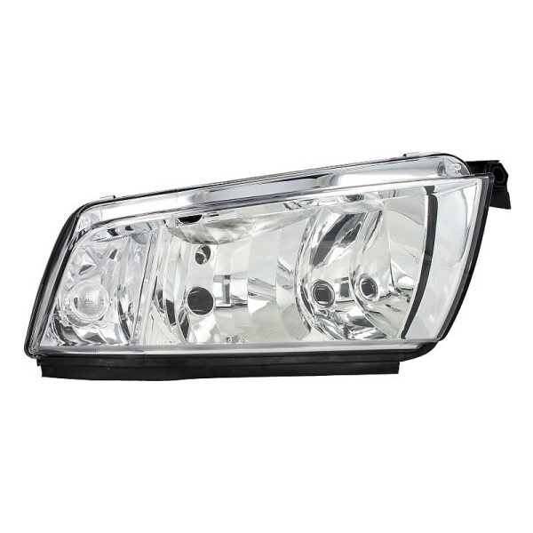 

Фара передняя Skoda Fabia 1999-2007 левая H7/H3, эл.рег. серебр.рамка 665-1105L-LDEM1