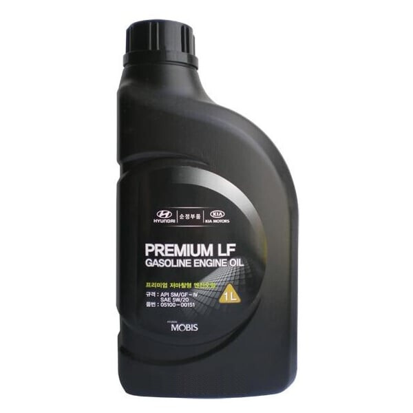 

Моторное масло Hyundai Kia Mobis Premium Gasoline SM 5W-20 1 л (05100-00151)