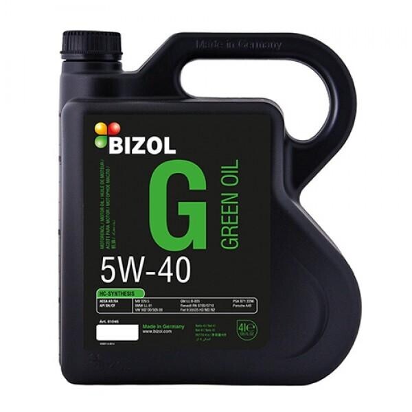 

Моторное масло BIZOL Green Oil 5W-40 4л