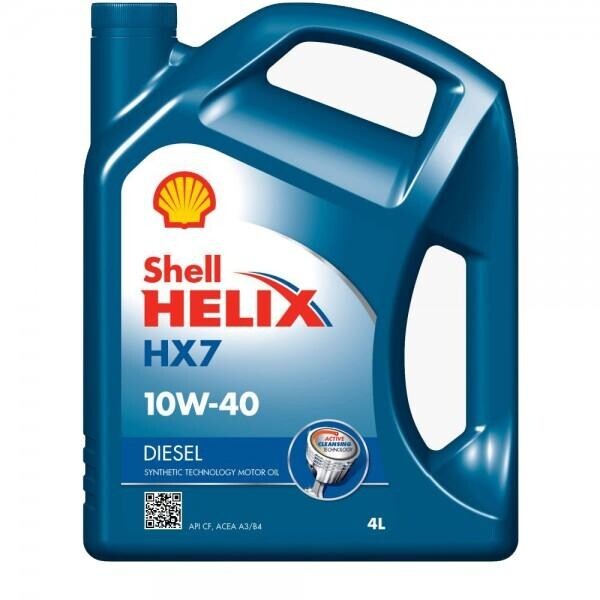 

Моторное масло Shell Helix Diesel HX7 10W-40 4л