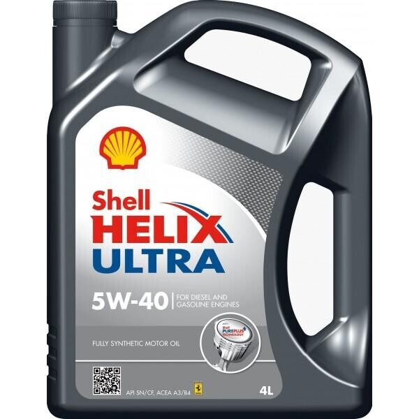 

Моторное масло Shell Helix Ultra 5W-40 4л