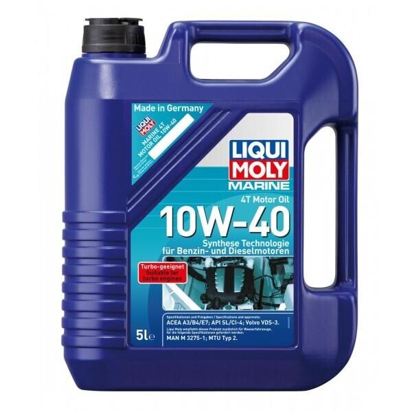 

Моторное масло Liqui Moly MARINE 4T Motor Oil 10W-40 5л