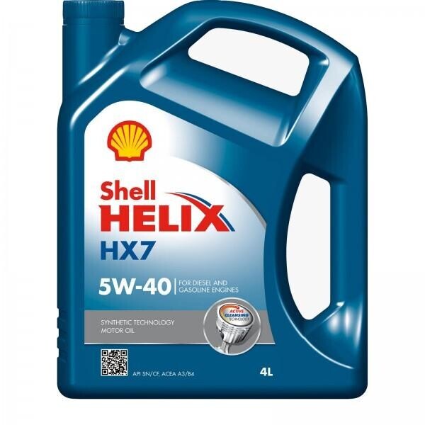 

Моторное масло Shell Helix HX7 5W-40 4л