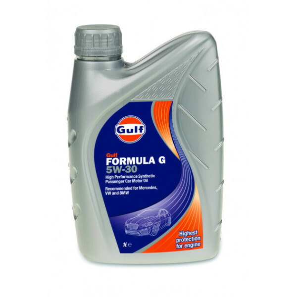 

Моторное масло Gulf Formula G 5W-30 1 л (121707GU02)
