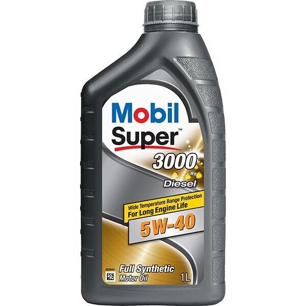 

Моторное масло Mobil Super 3000 Diesel 5W-40 1л.