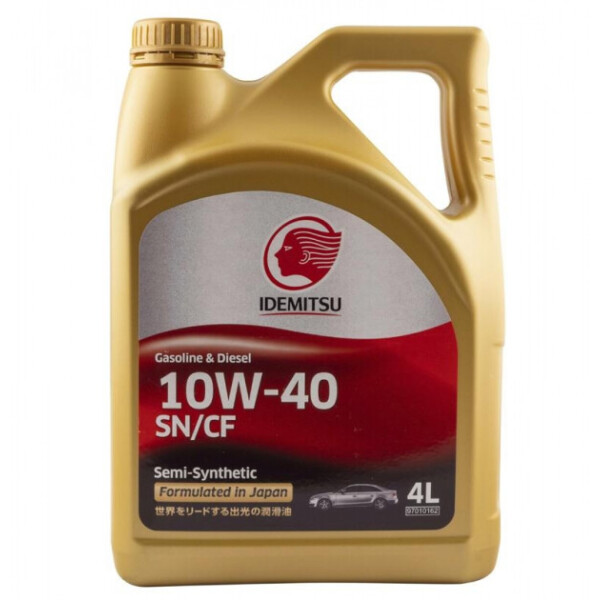 

Моторное масло Idemitsu SAE 10W-40 4 л