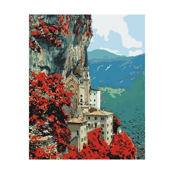 

Картина по номерам 'Madonna della Corona' КНО2258