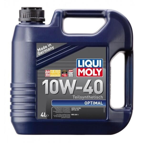 

Моторное масло Liqui Moly Optimal 10W-40 4л