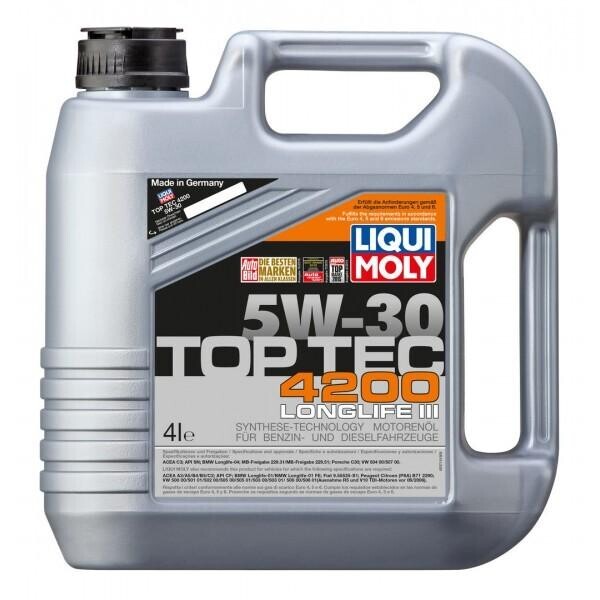 

Моторное масло Liqui Moly Top Tec 4200 5W-30 4л