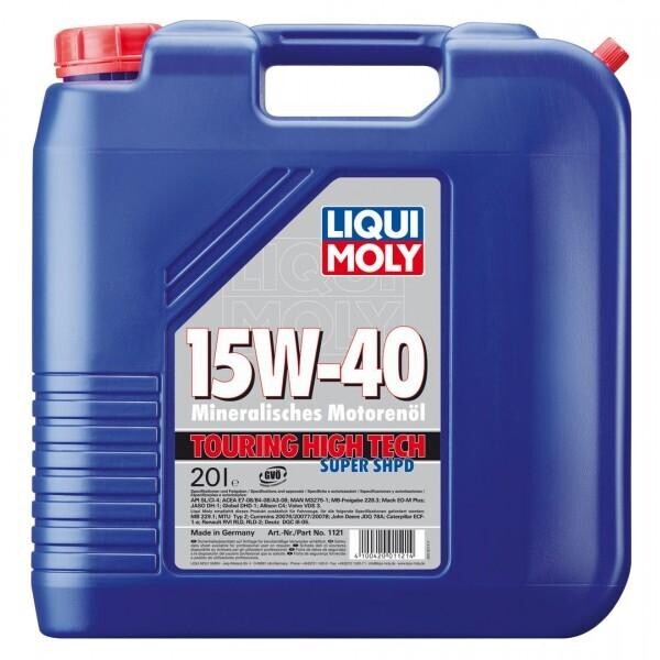 

Моторное масло Liqui Moly Touring High Tech Super SHPD 20л