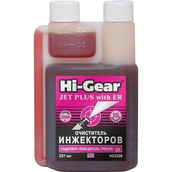 

Очиститель инжекторов и системы питания бензиновых двигателей с ER Hi-Gear 237 мл