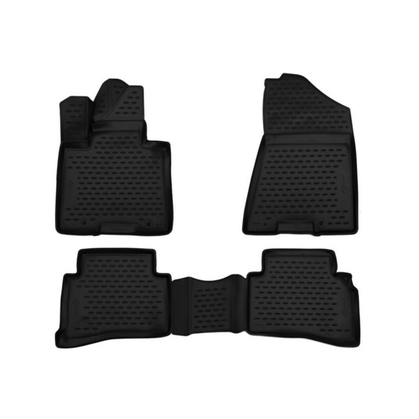 

Коврики в салон для HYUNDAI Tucson, 2015-, 4 шт. (ПУ, повыш износ) 3D