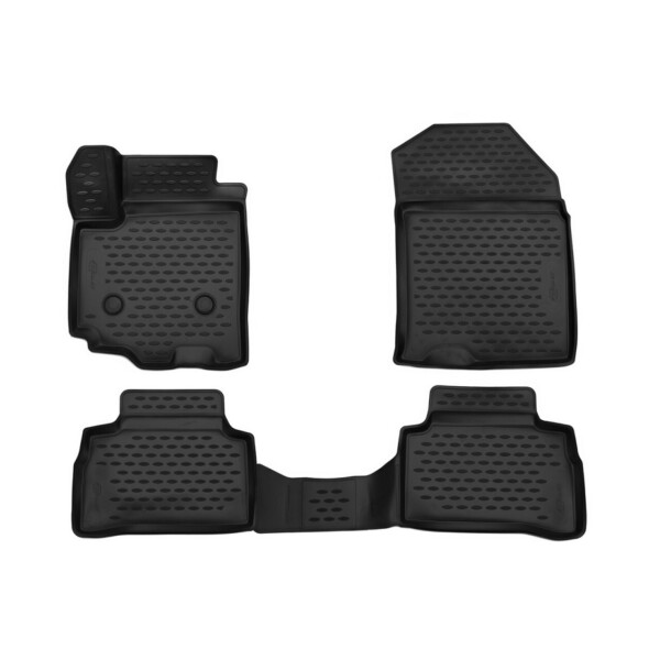 

Коврики в салон для SUZUKI Vitara, 2015-, кросс., 4 шт. (ПУ, повыш износ) 3D