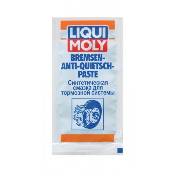 

Синтетическая смазка для тормозной системы Bremsen-Anti-Quietsch-Paste 0,01л