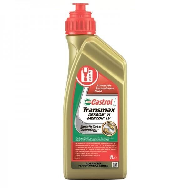 

Трансмиссионное масло Castrol TRANSMAX DEXRON-VI MERCON LV для АКПП 1л