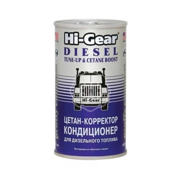 

Цетан-корректор кондиционер для дизельного топлива Hi-Gear, 325 мл (HG3435)