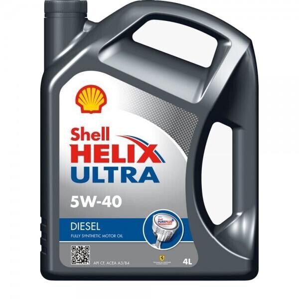 

Моторное масло Shell Helix Diesel Ultra 5W-40 4л