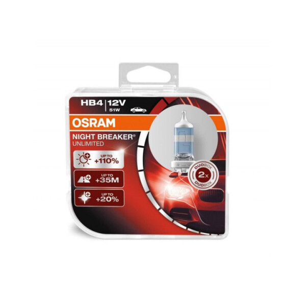 

Автолампа OSRAM 9006NBU HB4 51W 12V P22d 10X2 HardDuopet
