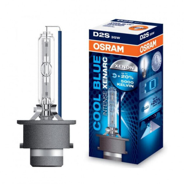

Автолампа ксенон OSRAM 66240CBI CoolBlueIntense D2S 85V 35W P32d-2 XENARC